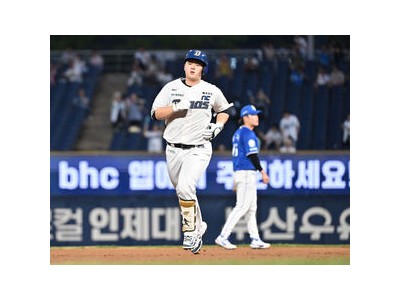 김형준 그랜드슬램으로 복귀 신고