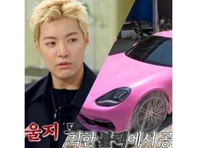강남 이상화 스포츠카에 핑크 페인트 친 사건 재조명