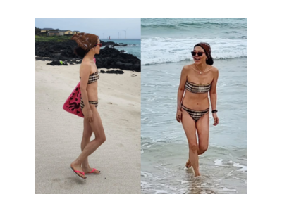 한혜연 16kg 감량 후 수영복 자태 화제