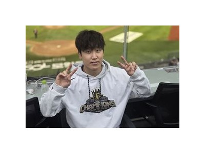 구본혁 한국시리즈 우승 후 이율예에 감사 인사