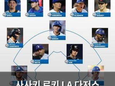 사사키 로키 LA 다저스 데뷔 첫해 5선발 유력