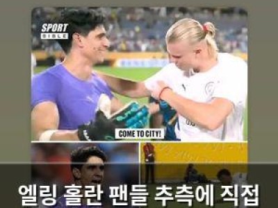 엘링 홀란 팬들 추측에 직접 반박하며 동료 저격 의혹 해명