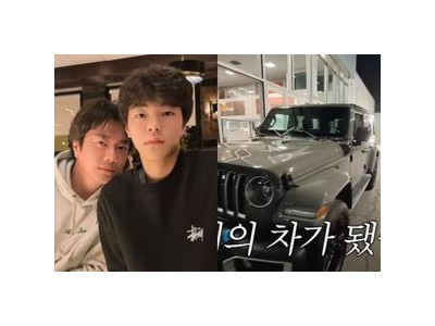 권상우 큰아들 미국에서 면허 따고 운전 실력 뽐내는 장면 공개